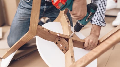 Furniture - assembly and repair 