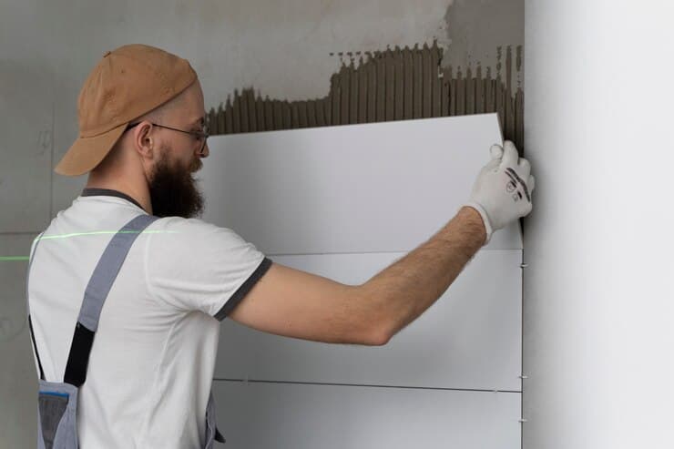 Bouw van muren en plafonds