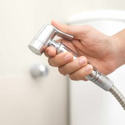 Installation of a hygienic shower