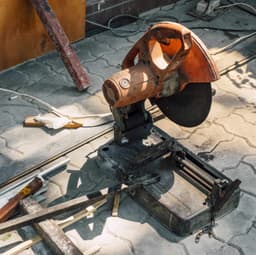 Making channels in concrete