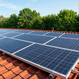 Installation of photovoltaic tiles