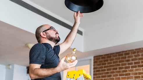 Remplacement de luminaires