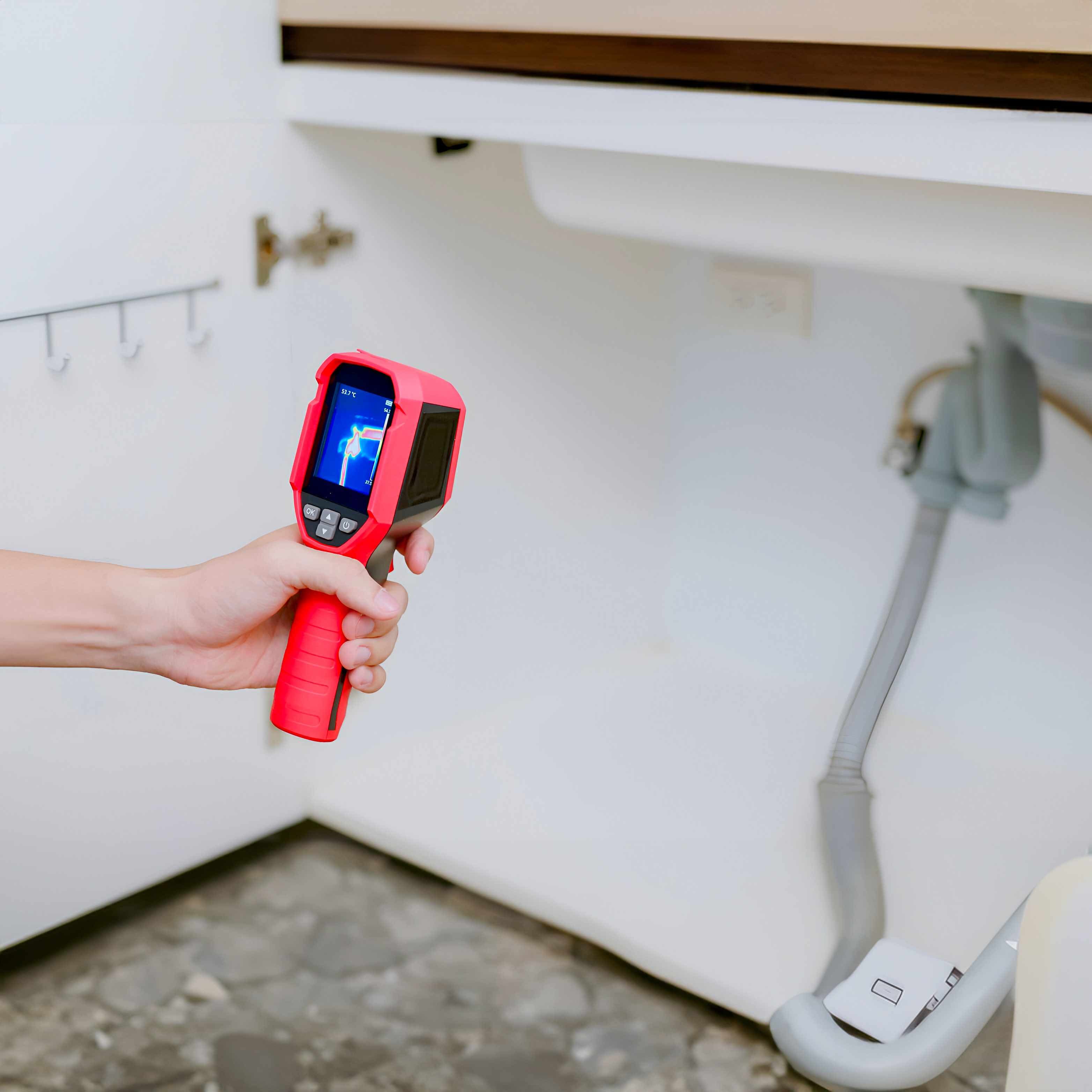 Thermografische Inspektion versteckter Lecks