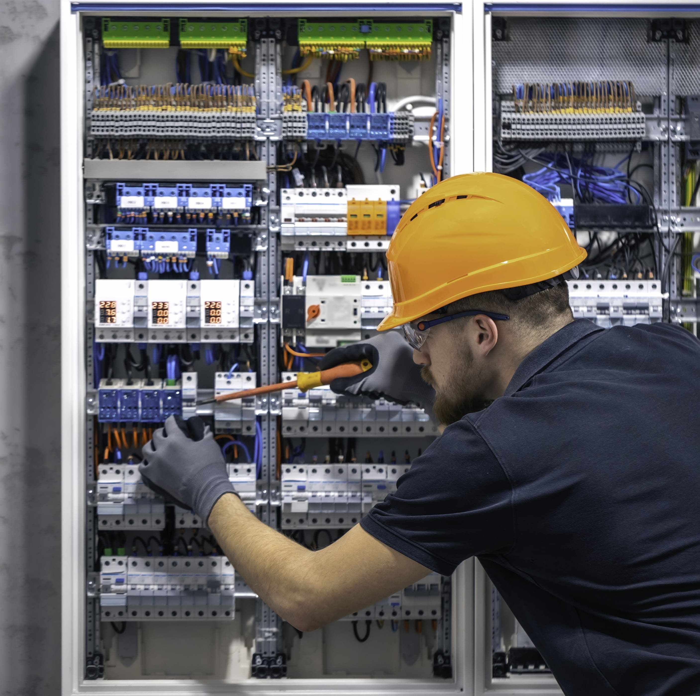 UPS-Lieferung und Installation