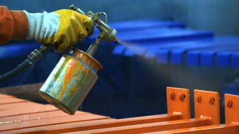 Målning av ornament