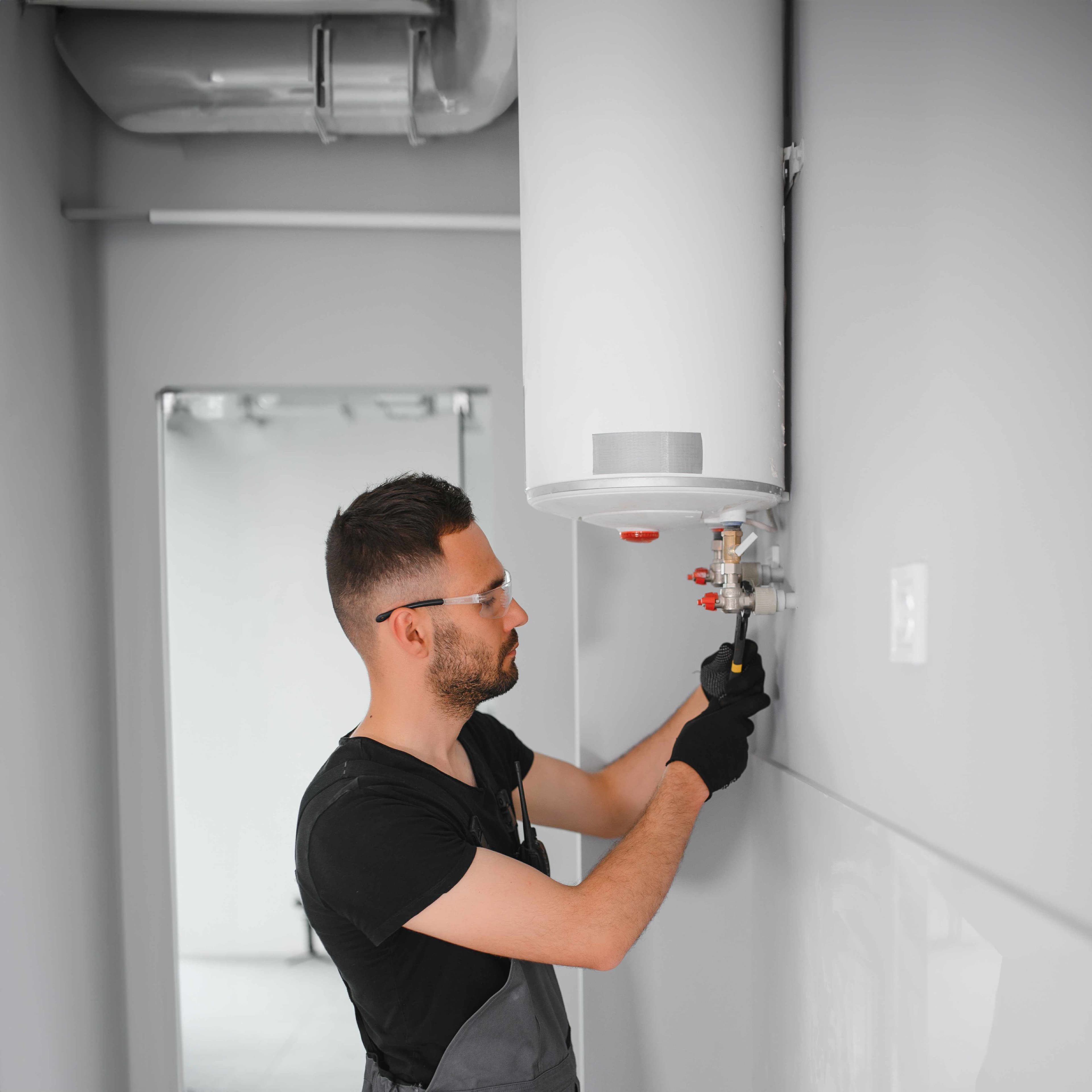 Installation d'un chauffe-eau volumétrique