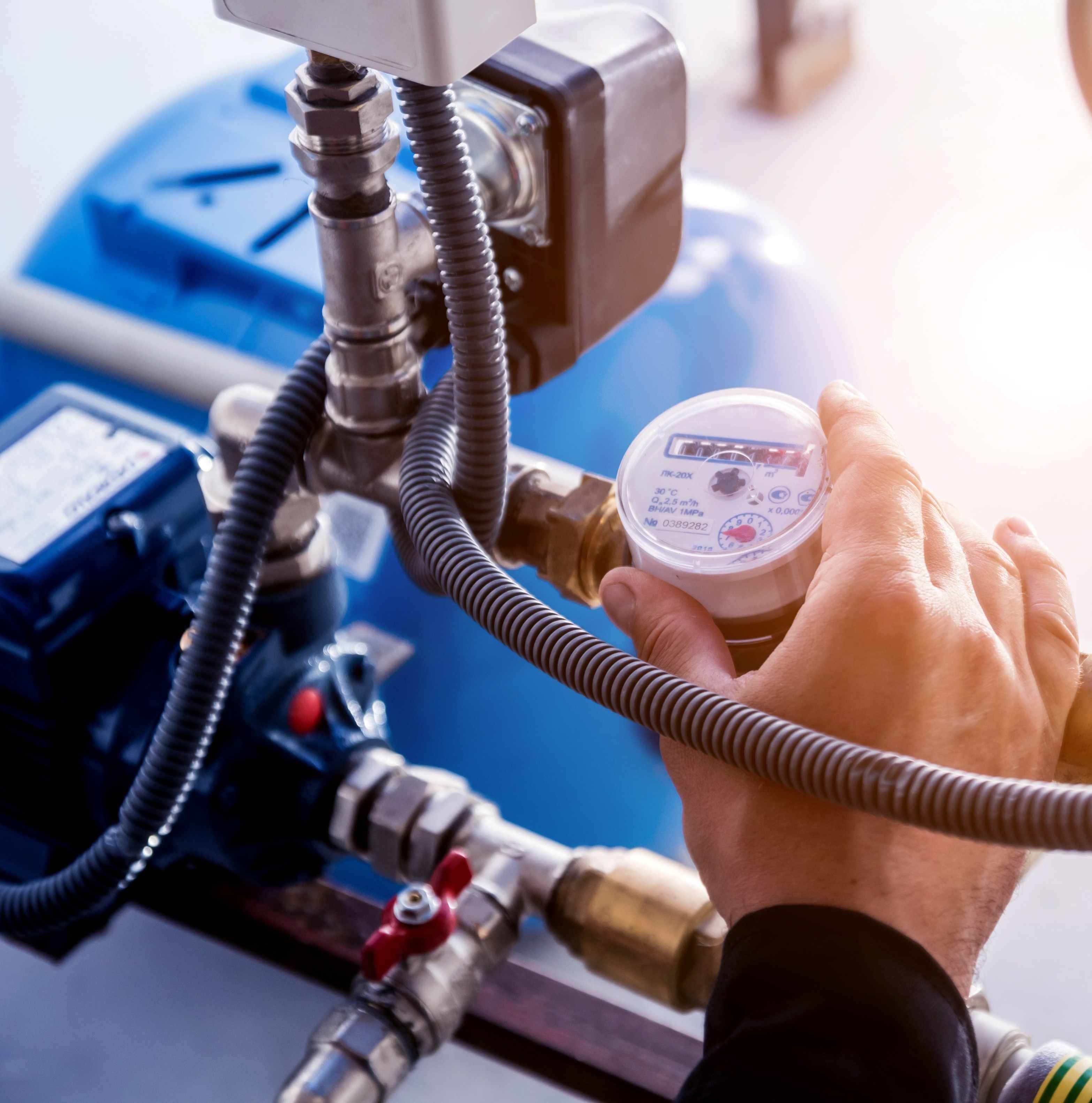 Installation of the hydrophoron pump