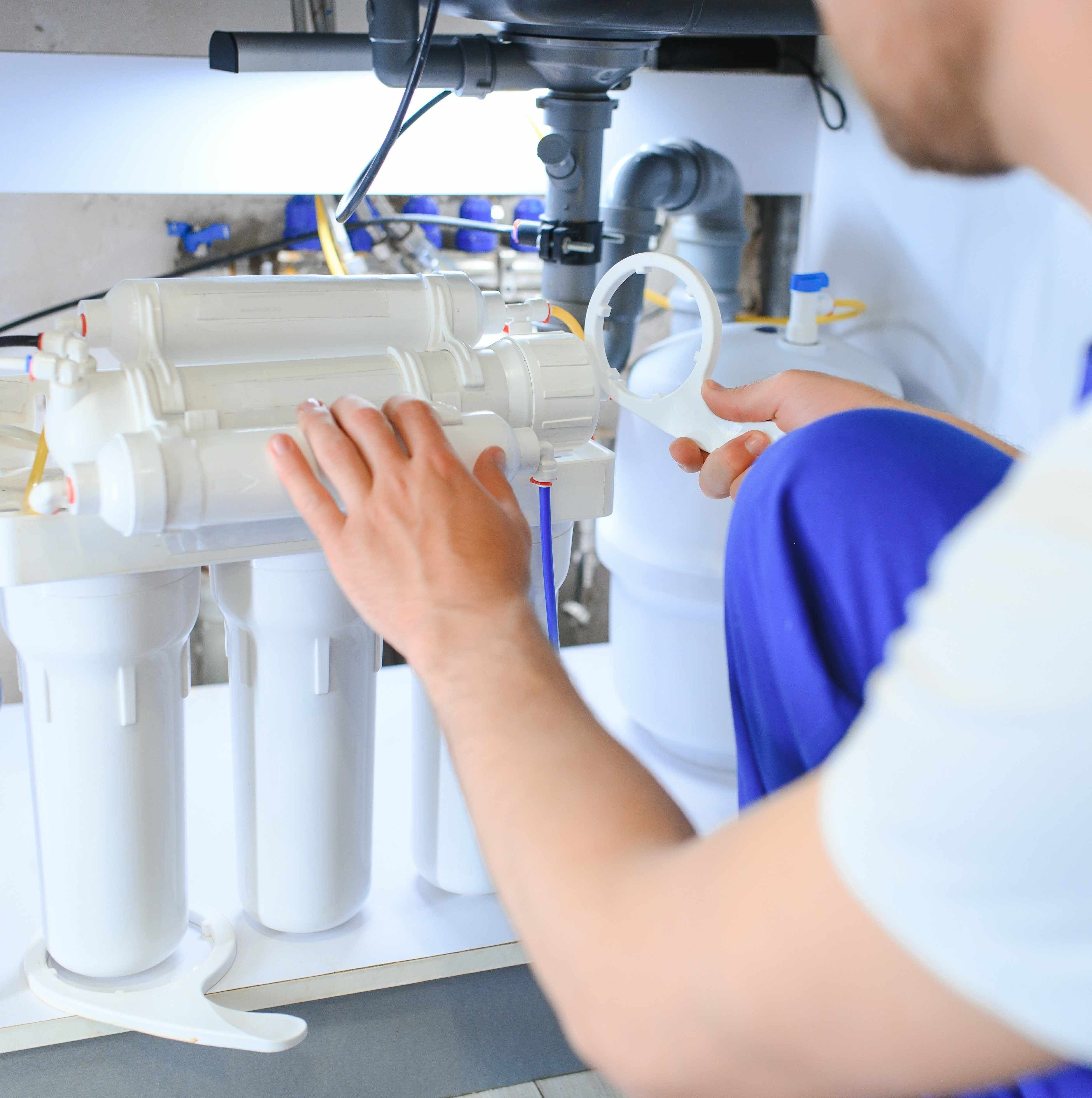 Construction of a water purification system