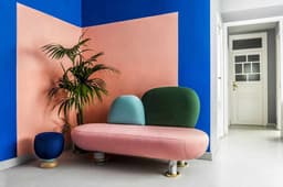 multi color latex painting