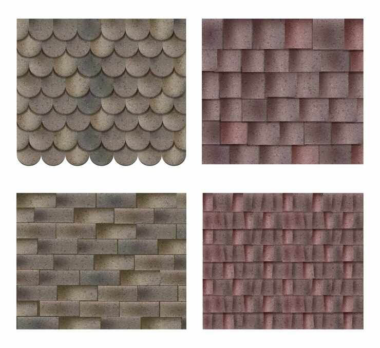 Repair of roofs with bitumen tiles