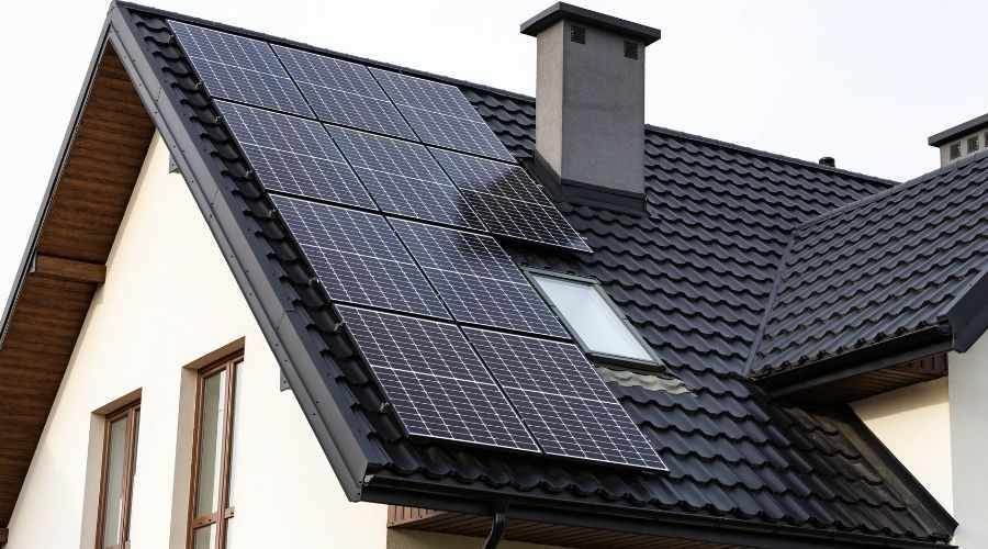 Instalação de painéis solares